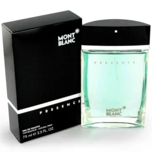 perfume presence para hombre de mont blanc eau de toilette 75ml